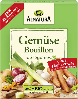 Alnatura Bio Gemüsebouillon Hefefrei Würfel