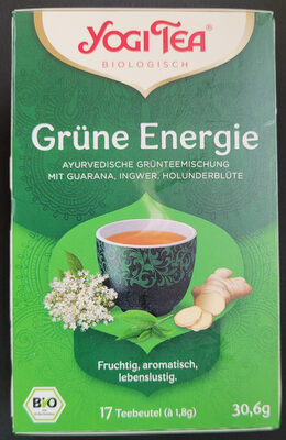 Yogi Tea Gruene Energie Bio 30,6g Pk