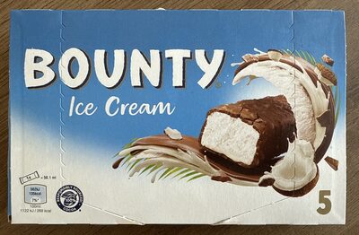 BOUNTY® Multipack Eisriegel 5x39,1g = 250,5ml
