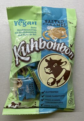 Savitor Kuhbonbon Salted Caramel Vegan 165g