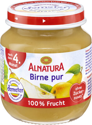 Alnatura Bio Birne Pur Frucht 100%