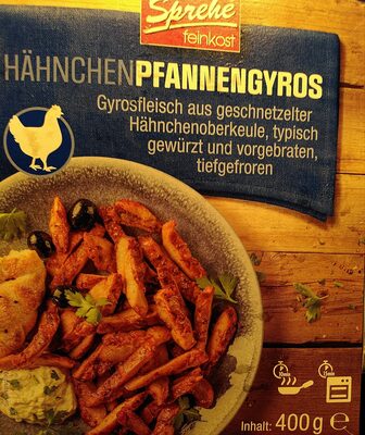 Sprehe Hähnchen Pfannengyros