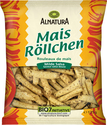Alnatura Bio Mais Röllchen Milde Salsa