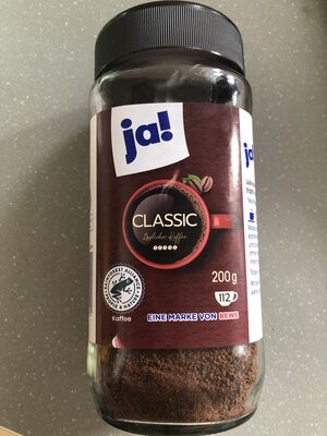 Ja! Instant Kaffee Classic 200g Gl