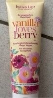 Jean&len Duschgel Cranberry&van 250ml Fl