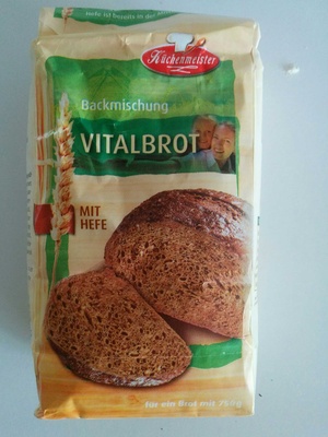 Kuechenmeist. Vitalbrot Mit Hefe 500g Bt