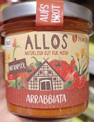Allos Bio Arrabbiata Aufs 140g
