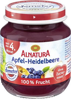 Alnatura Bio Apfel-heidelbeere 100% Frucht