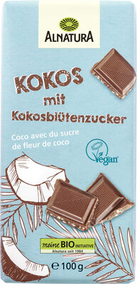 Alnatura Bio Kokos Mit Kokosblütenzucker Schokolade Vegan