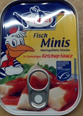 Appel Minis Heringsfil.i.ketchup 100g Ds