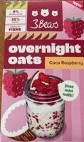 3bears Overn.oats Coco Rapsb. 400g Pk