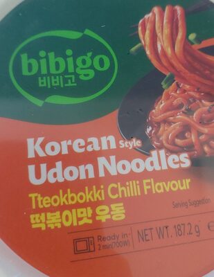 Bibigo Udon Korean Chili 187g Be