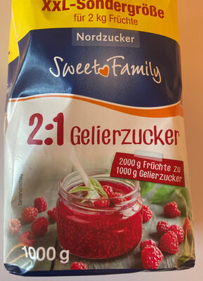 Sweetfamily Gelierzucker 2:1 1kg Bt