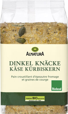 Alnatura Bio Knäcke Snack Dinkel Käse Kürbiskern
