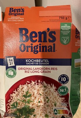 Bens Original Spitzen-langkorn-reis 750g Pk
