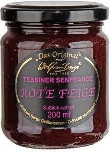 Berge Tess.senfsau.feige Rot 200ml Gl