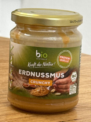 Bio Zentrale Bio Erdnussmus,crunchy 250ml Gl