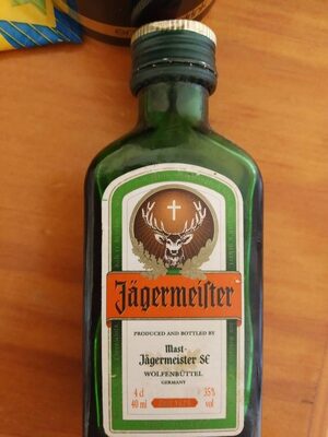 Jaegermeister Kraeuterlikoer 35% 0,04l Fl