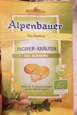 Alpenbauer Bio Ingwer Kraeuter 90g Bt