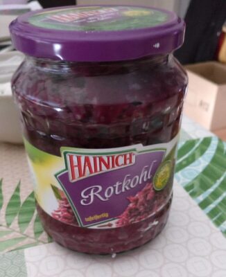 Hainich Rotkraut Tafelfertig 680g Gl