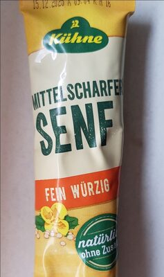 Kuehne Senf Mittelscharf 100ml Tb