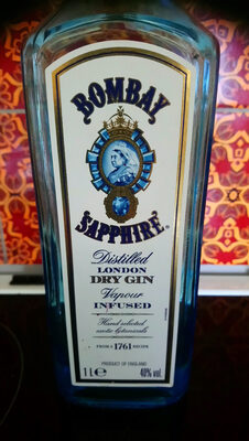 Bombay Sapphi London Dry Gin 40% Vol 1l Fl