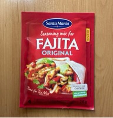 Santa Maria Fajita Seasoning Mix 28g Bt