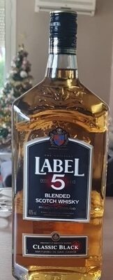 Bimmerle Label 5 Blended Scotch Whisky 40% Vol. 1,0 L