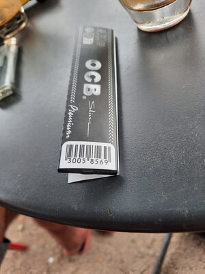 Papier Ocb Schwarz Prem. Long 32bl Pk