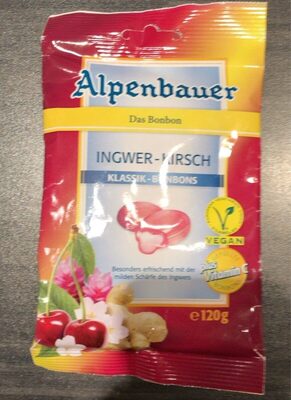 Alpenbauer Ingwer Kirsch Klassik 120g Bt
