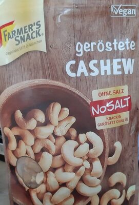 Farmer´s Cashewkerne  ,besonders Knackig, Nosalt 150g Bt