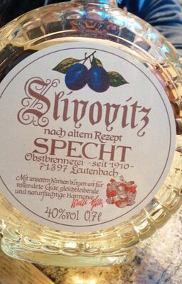 Specht Slivovitz 0,7l