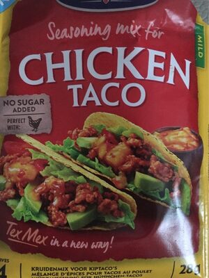 Santa Maria Chicken Taco Seaso.mix 28g Bt