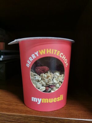 Mymuesli 2go Berry-white-choc 85g Be