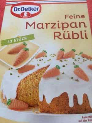 Dr. Oetker Feine Marzipan Ruebli 42g Sc