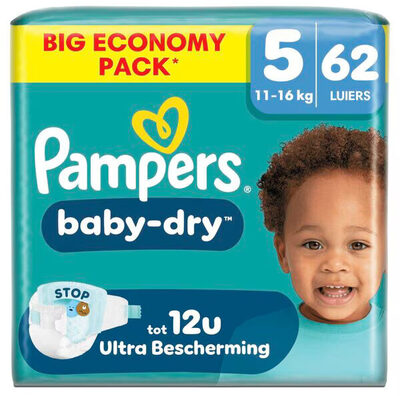 Pampers  Bd Big Eco Gr.5 Junior 62st Pk