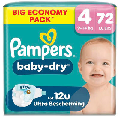 Pampers  Bd Big Eco Gr.4 Maxi 72st Pk