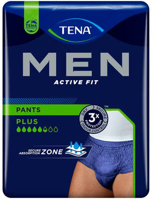 Tena Men Pants Plus Blau S/m 9st Pk