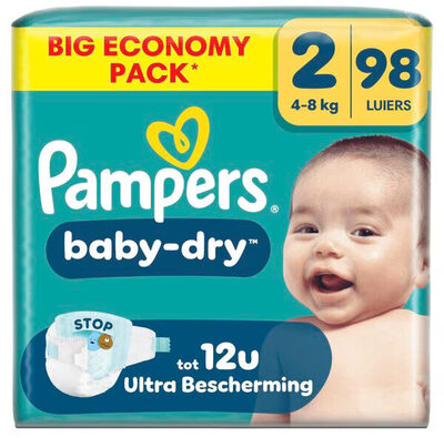 Pampers  Bd Big Eco Gr.2 Mini 98st Pk