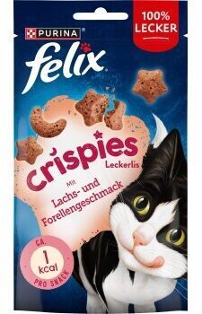 Felix Crispies Leckerlis Mit Lachs- Und Forellengeschmack
