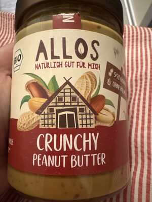 Allos Erdnuss Crunch,bio,veg 310g Gl